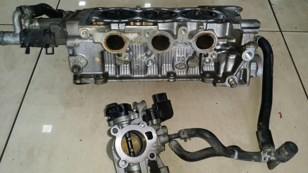 Head myvi 10 dan throttle body myvi 1.0, Auto Accessories on Carousell
