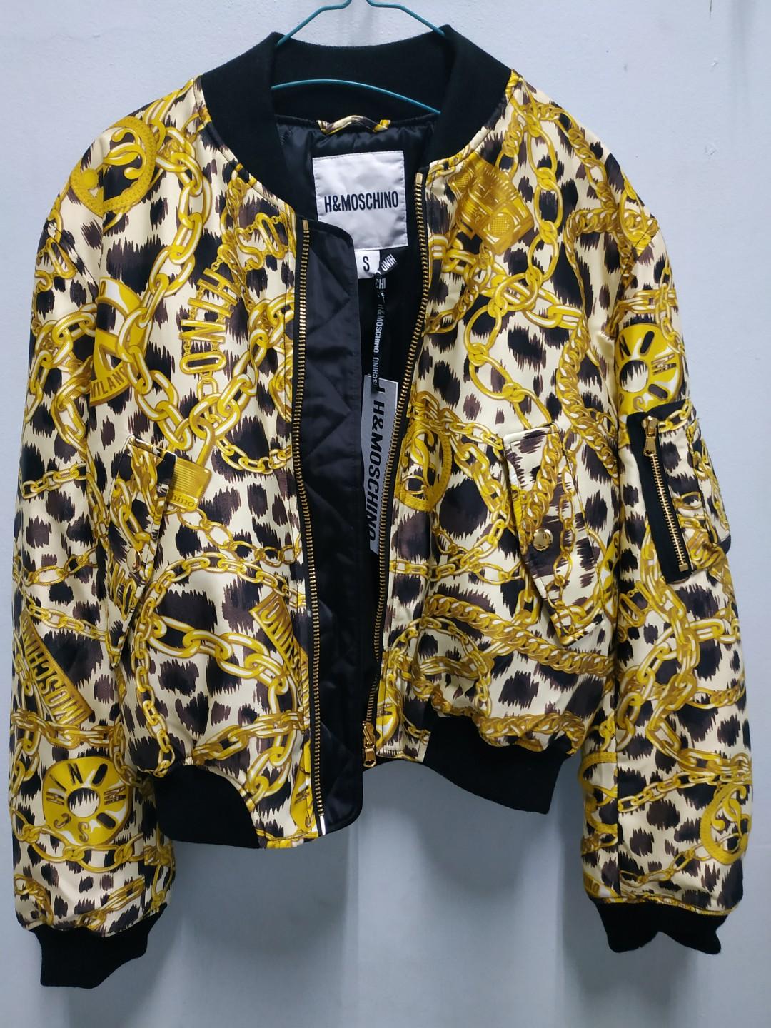 H&m moschino bomber jacket shop