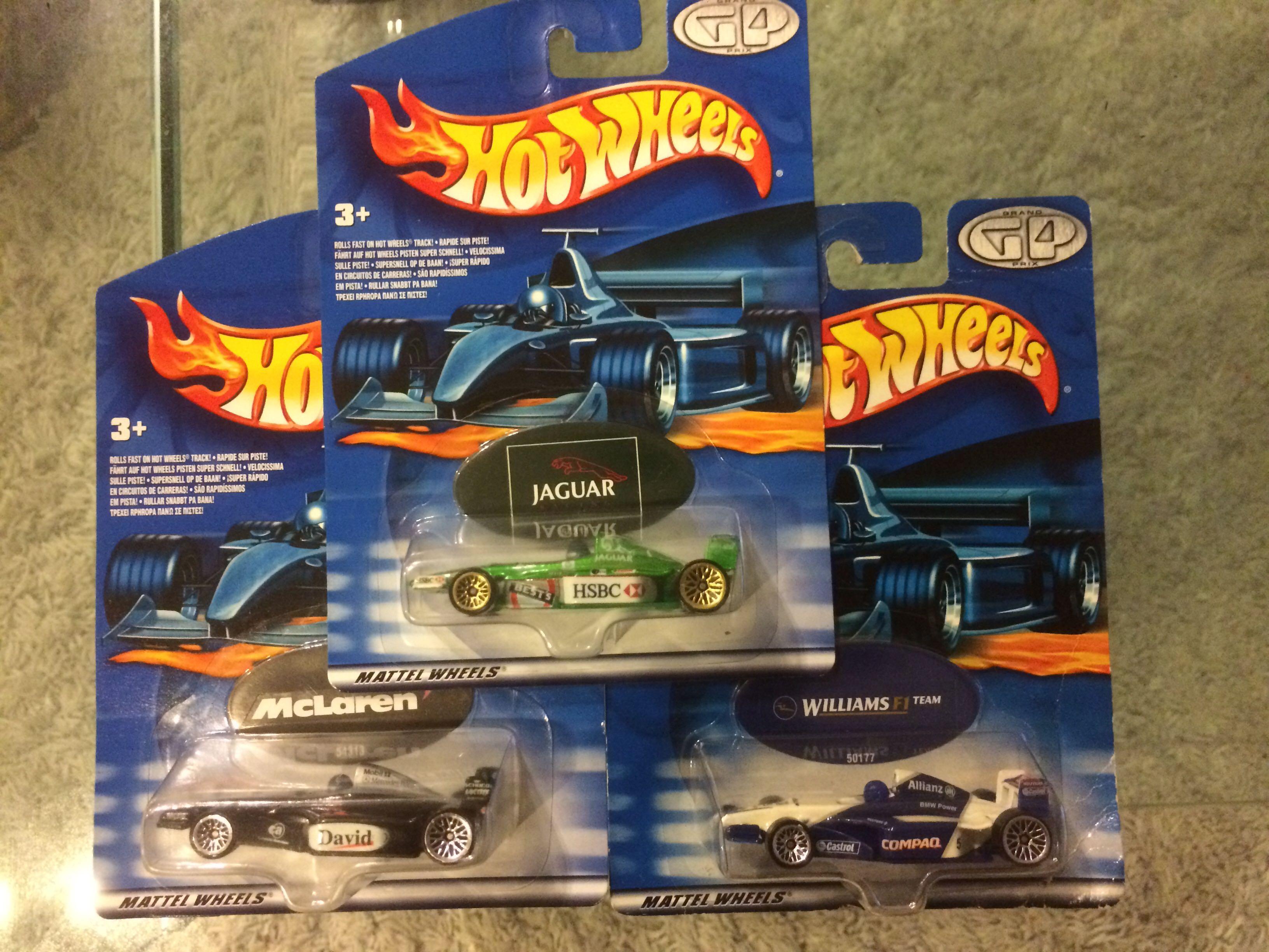 Hotwheels Ferrari Formula F1 Grand Prix Jordon Mclaren Williams Lot 3 Toys Games Diecast Toy Vehicles On Carousell