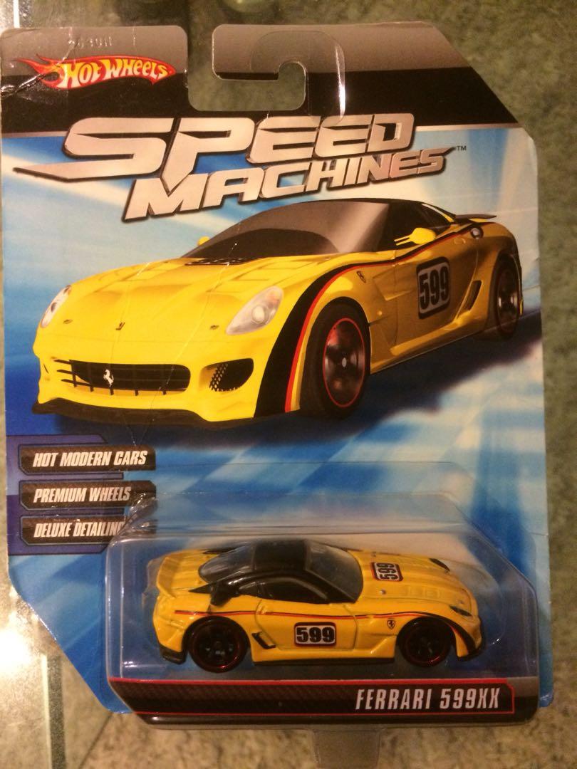 Hot wheels ferrari shop 599xx speed machines