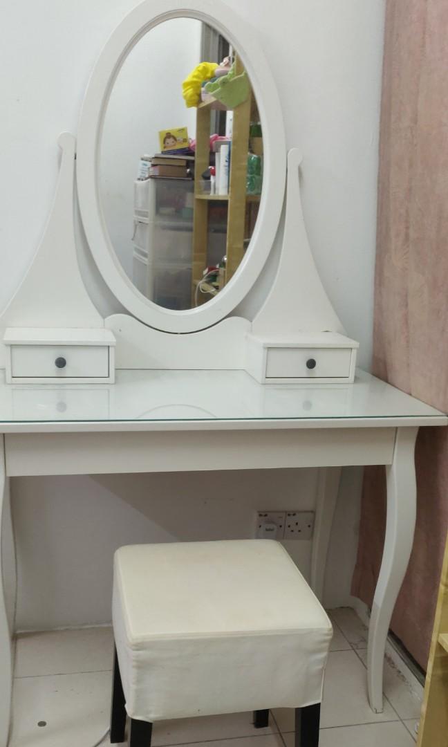 Dressing table clearance chair ikea