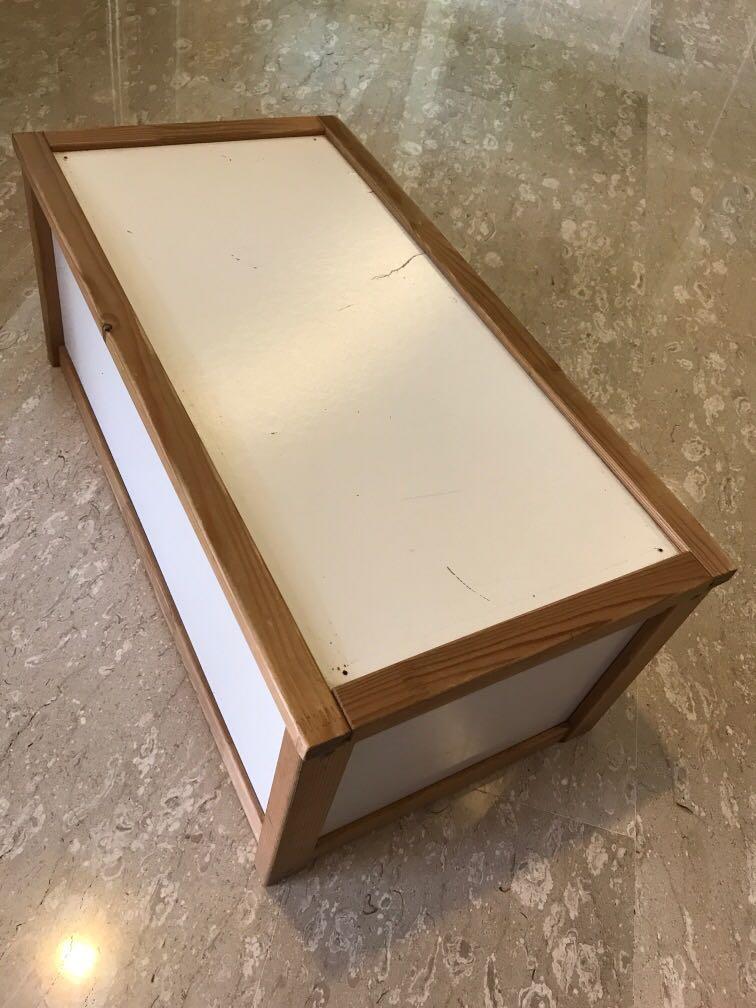 Ikea Wooden Storage Box Furniture Others On Carousell