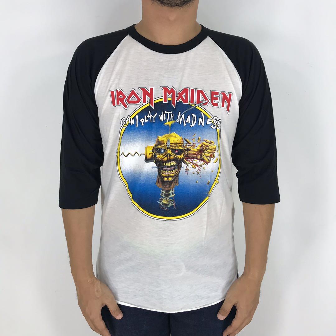 iron maiden can i play with madness shirt