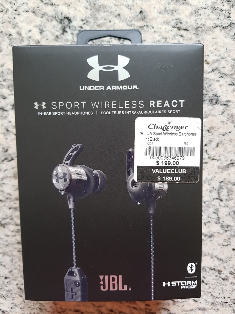 Under armour react headphones on sale