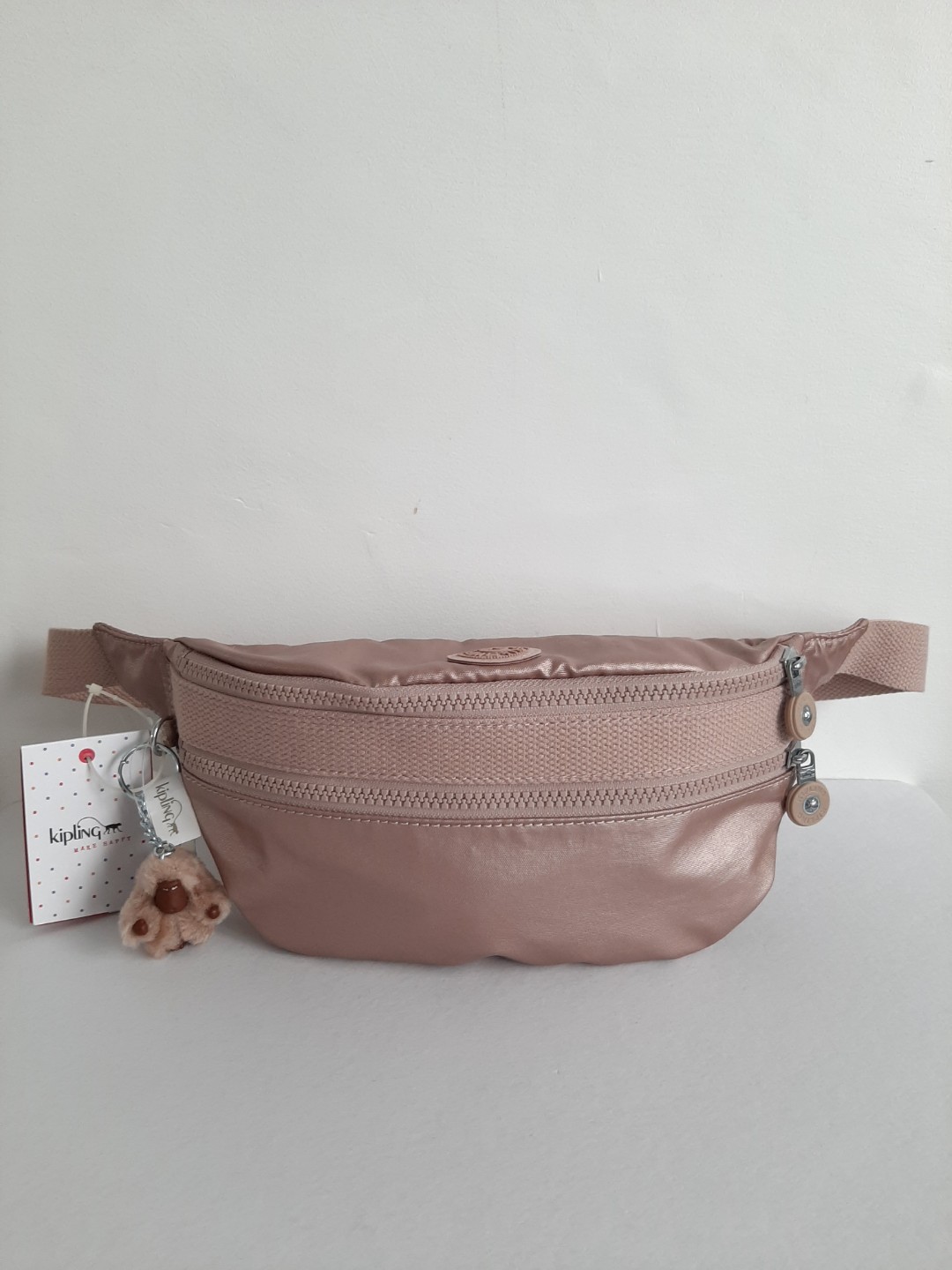 rose gold belt bag