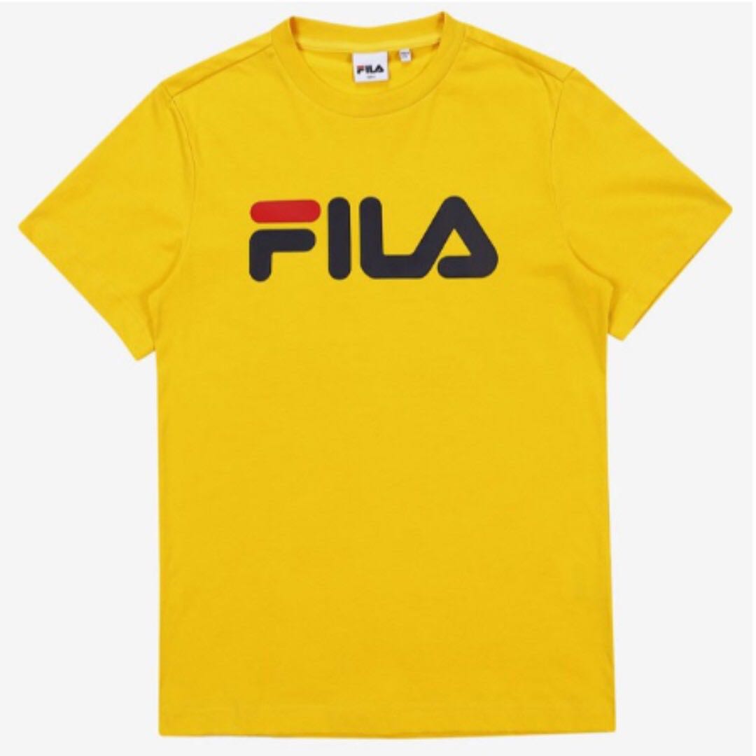 fila classic logo t shirt