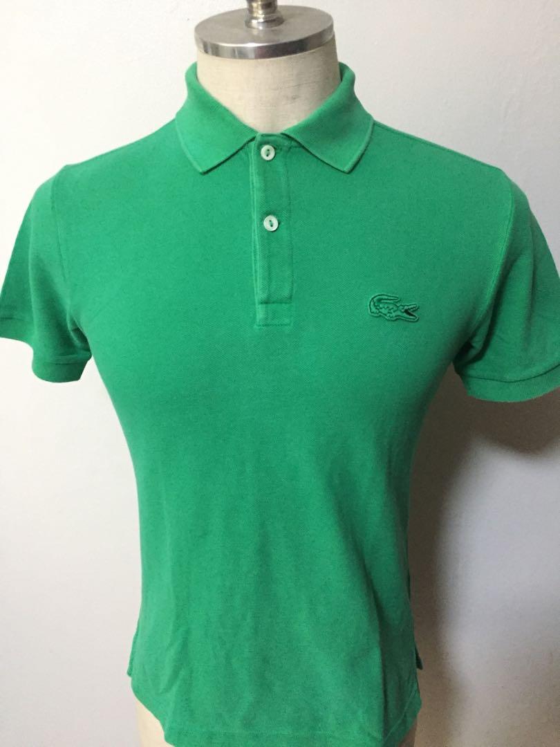 Lacoste vintage washed polo best sale