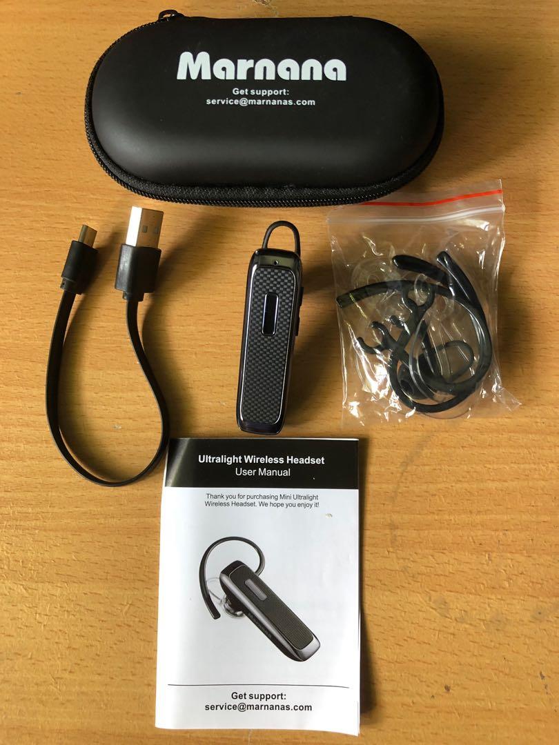 marnana wireless bluetooth earpiece