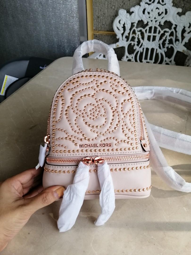 Michael Kors Rhea Mini Backpack Luxury Bags Wallets on Carousell
