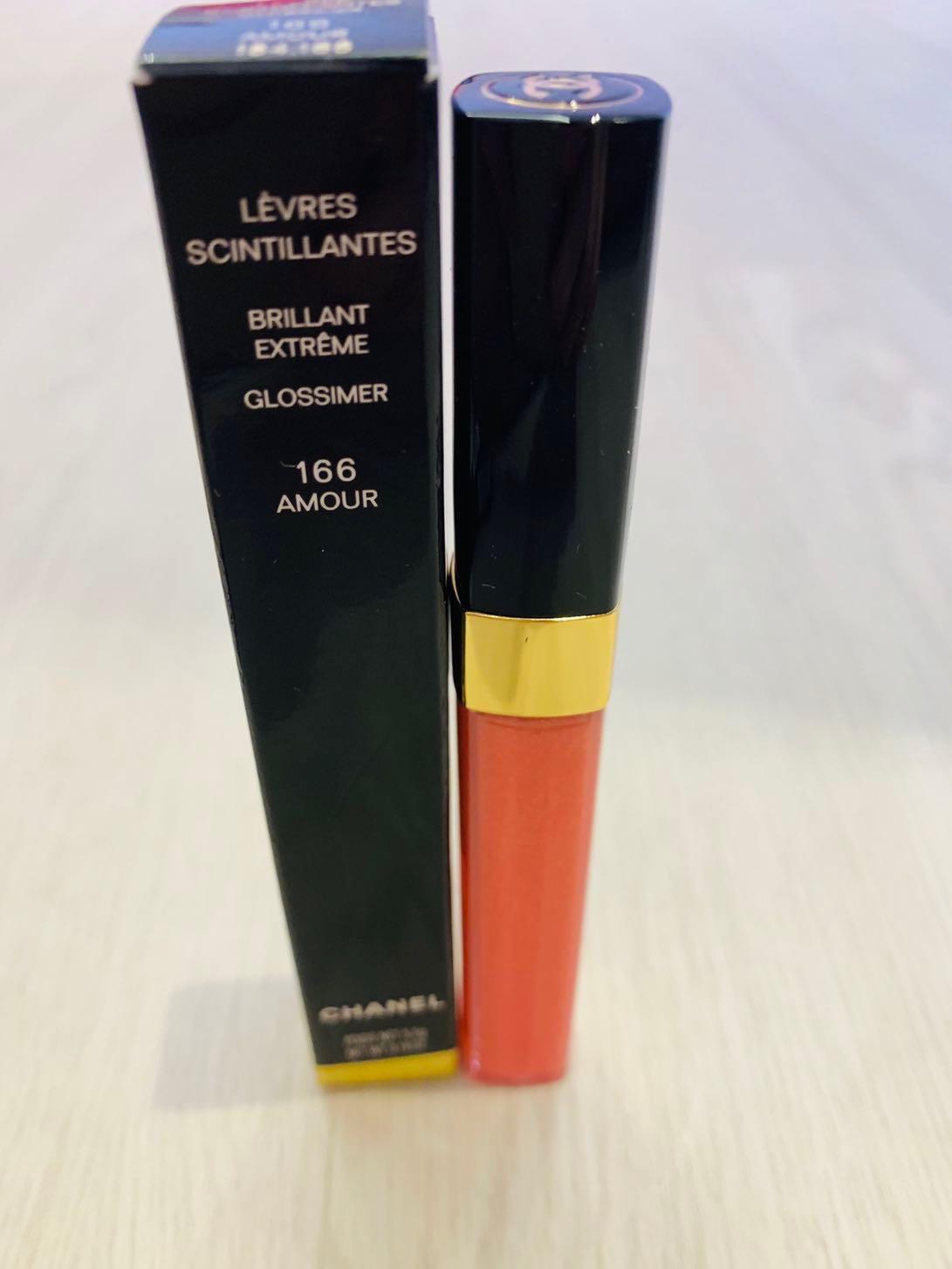 NEW LIMITED EDITION Chanel Levres Scintillantes Lip Gloss AMOUR 166