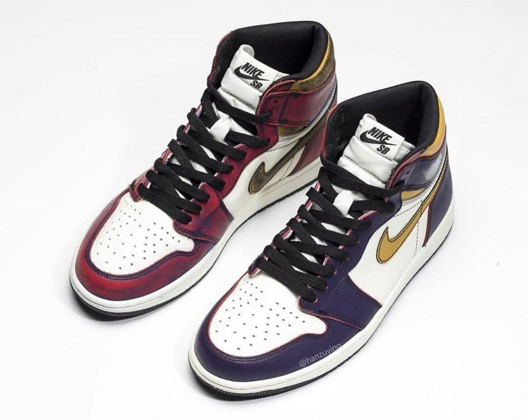 Nike air clearance jordan lakers chicago