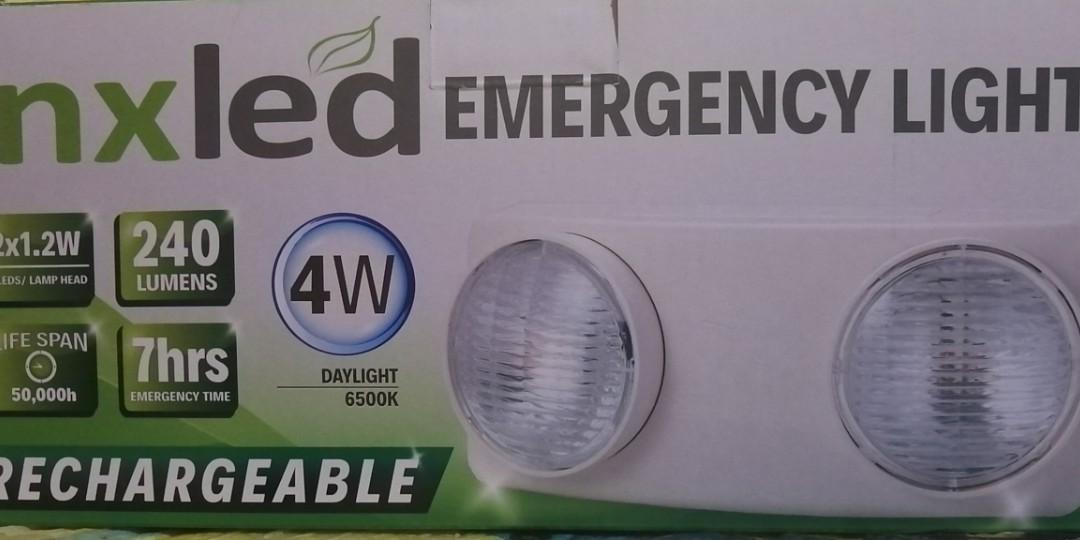 NXled Emergency Light (Category: Lighting) located in Pateros City. Submitted by aaalexa08 (Listing ID 230834785, Image 1). Description: Rechargable. Received as a gift..