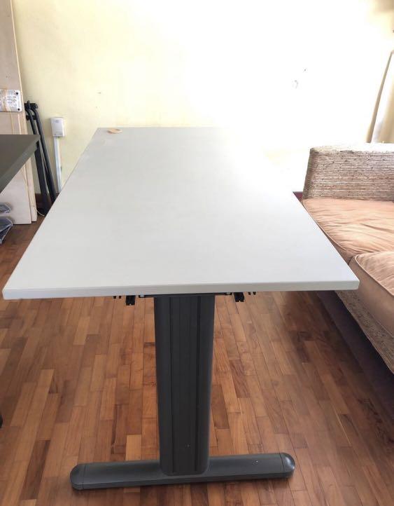 Office Table With Big Size And Extra Strong Support Frame Furniture Tables Chairs On Carousell