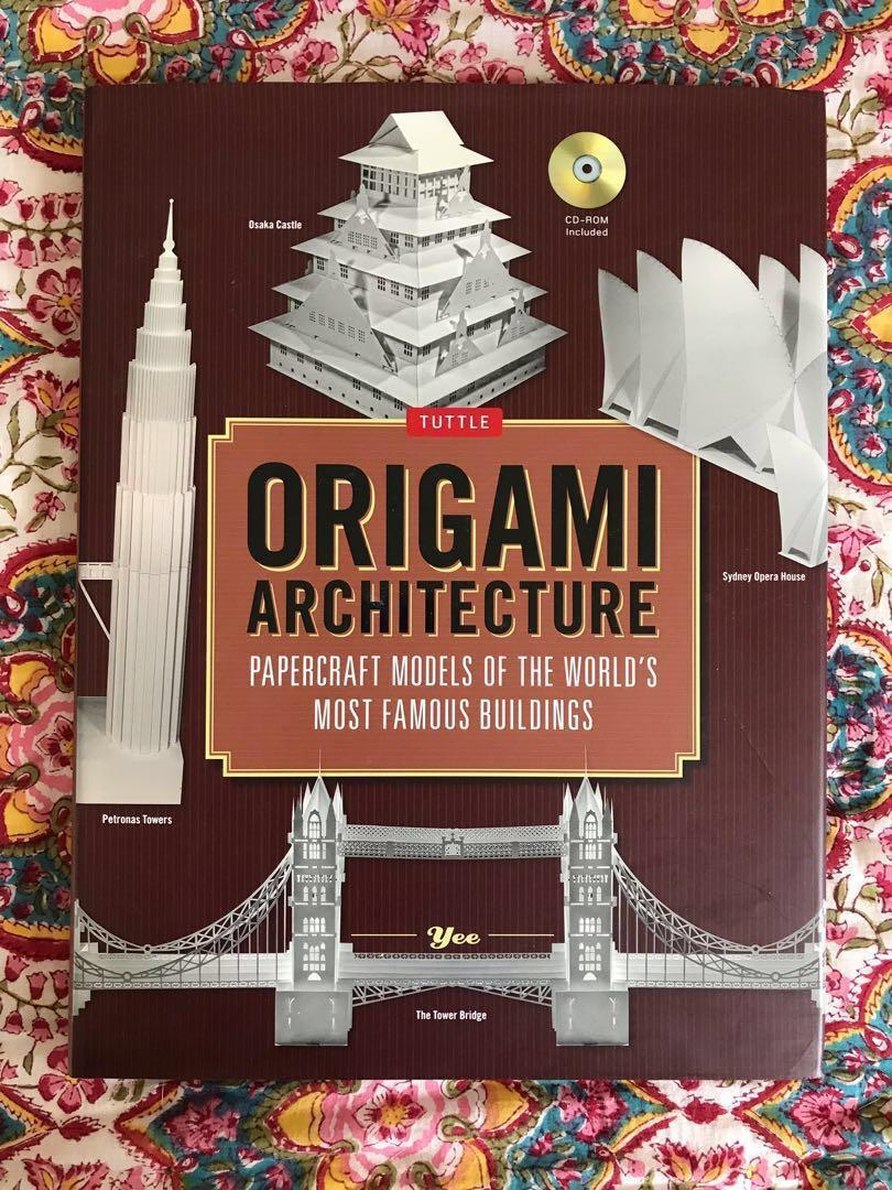 Origami Architecture Papercraft Models Of The World S Most Famous Buildings Origami Book With 16 Projects Instructional Dvd Books Stationery Magazines Others On Carousell