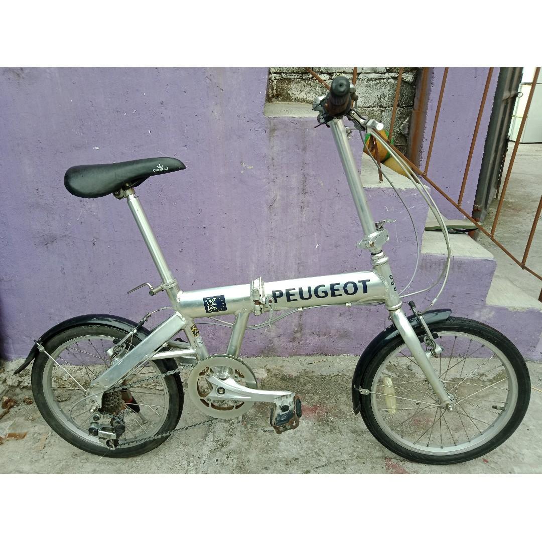 peugeot folding bike