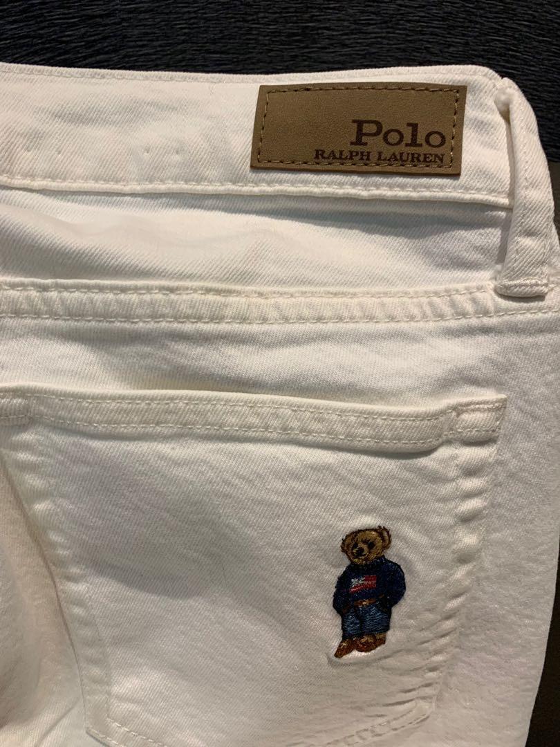 Polo Ralph Lauren jeans with teddy bear 