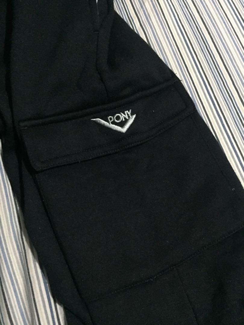 Pony cargo sweatpants hotsell