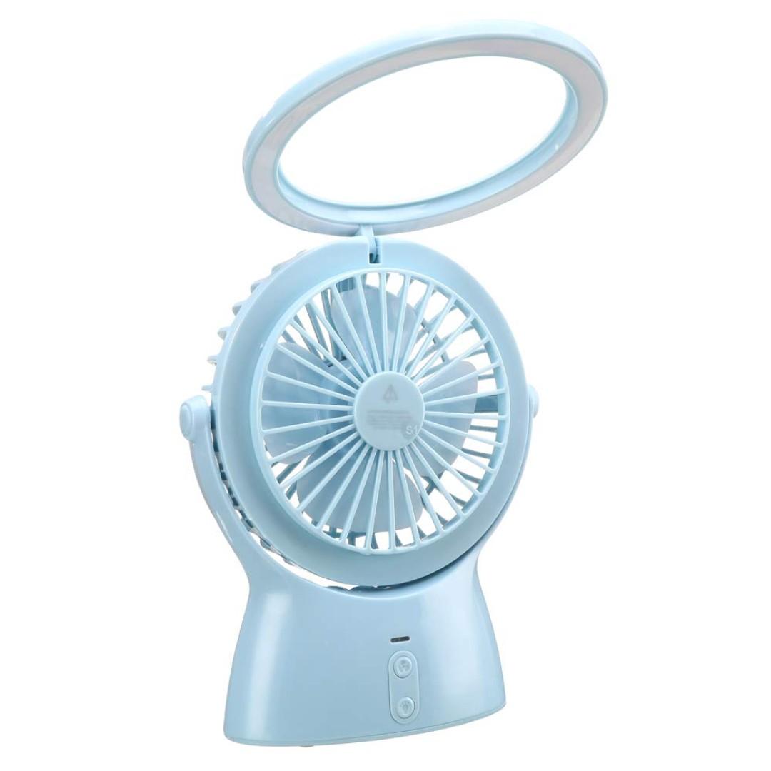 Portable Fan Lamp Walk Diary S1 Small Desk Fan Battery Operated