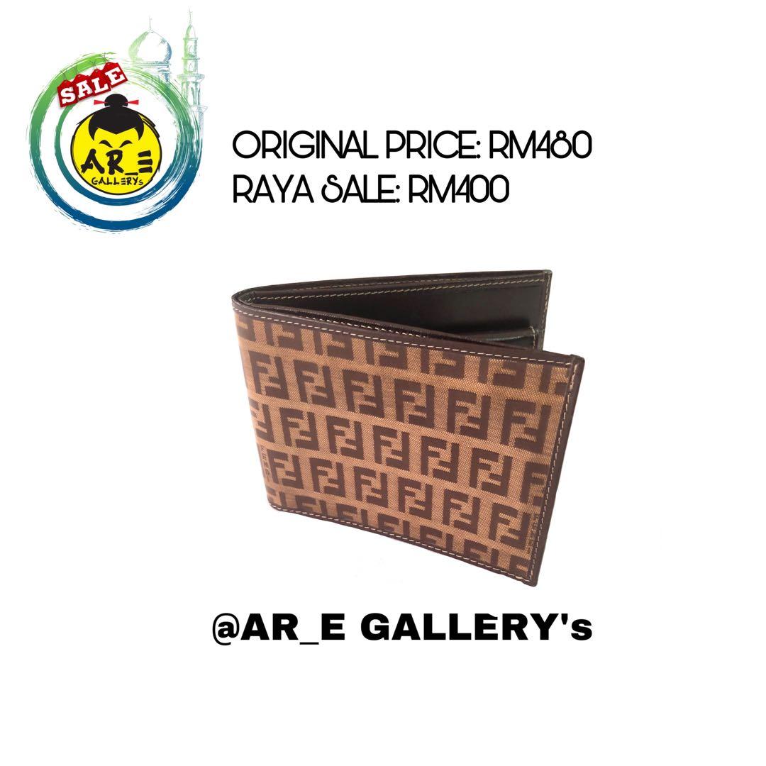 Mens fendi wallet best sale sale