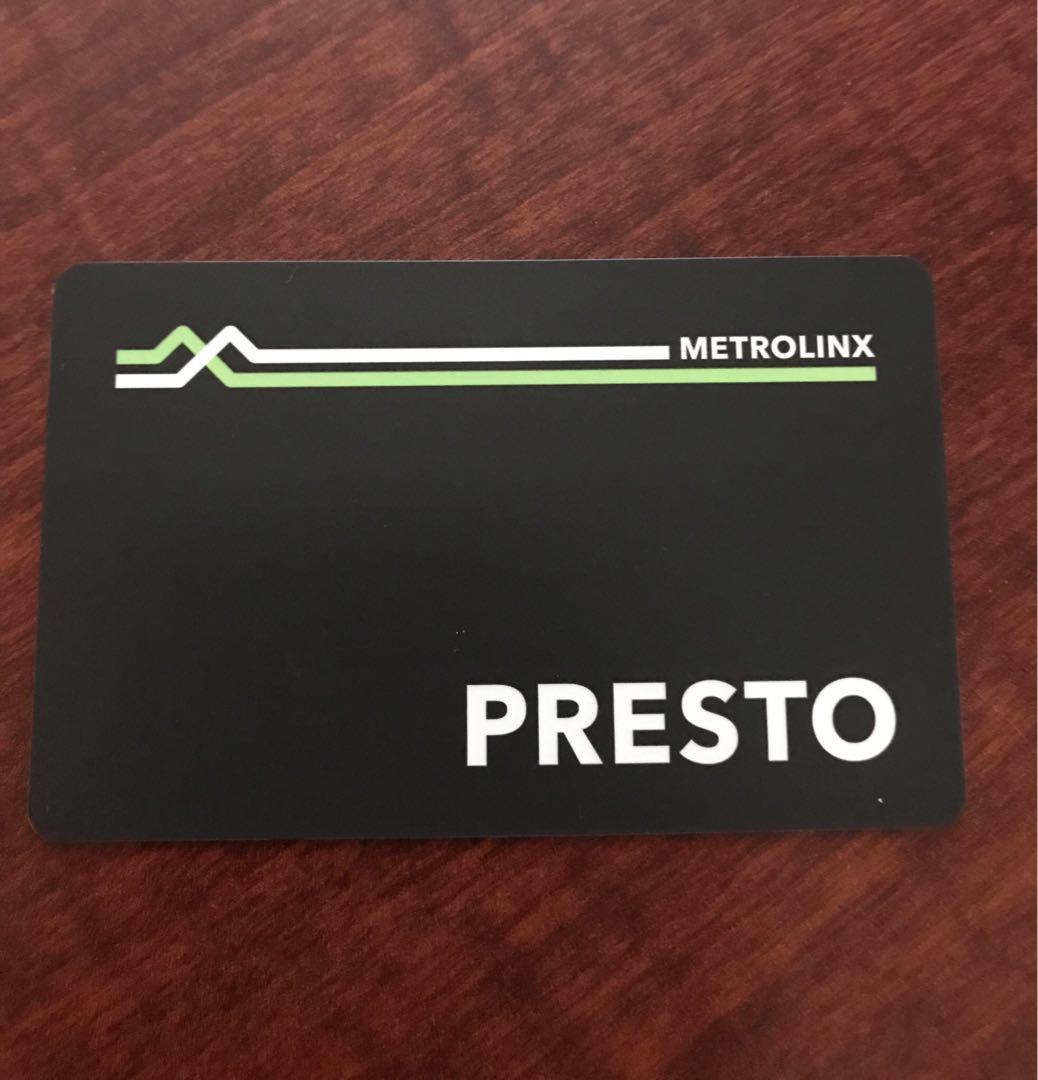 How much are presto cards best sale