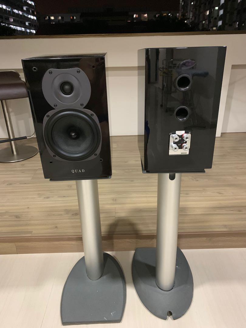 quad bookshelf speakers