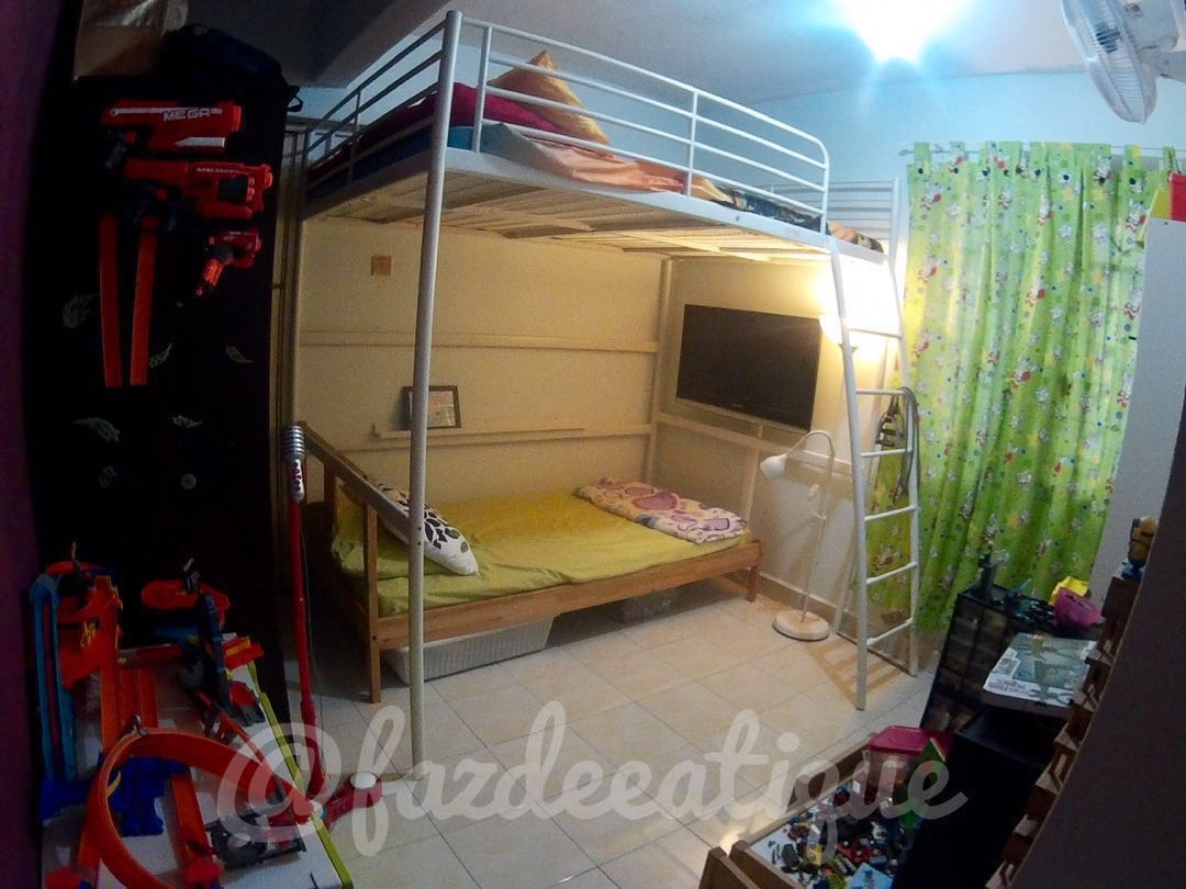 RayaHome Ikea Tromso Double Loft Bed (Ikea Discontinued), Furniture