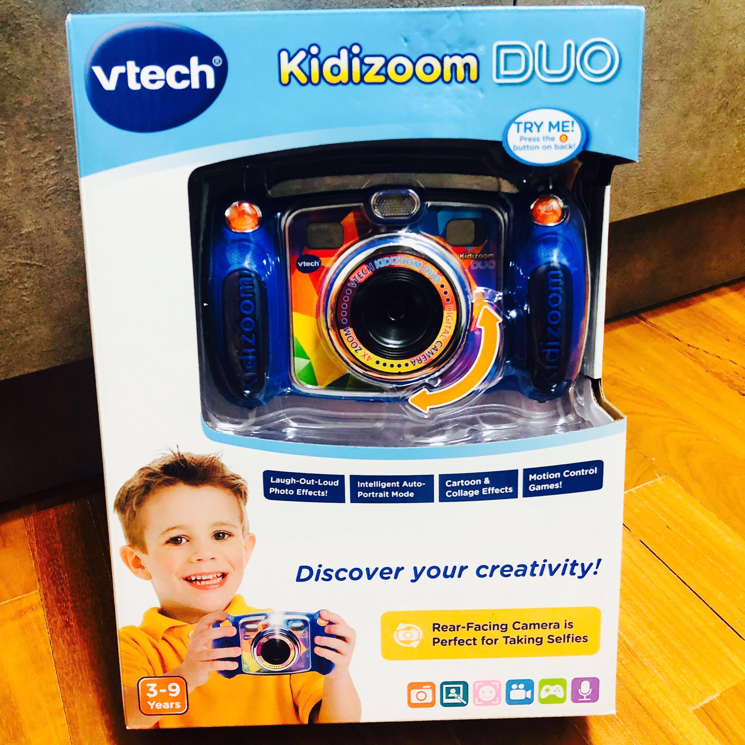 vtech kidizoom selfie cam blue