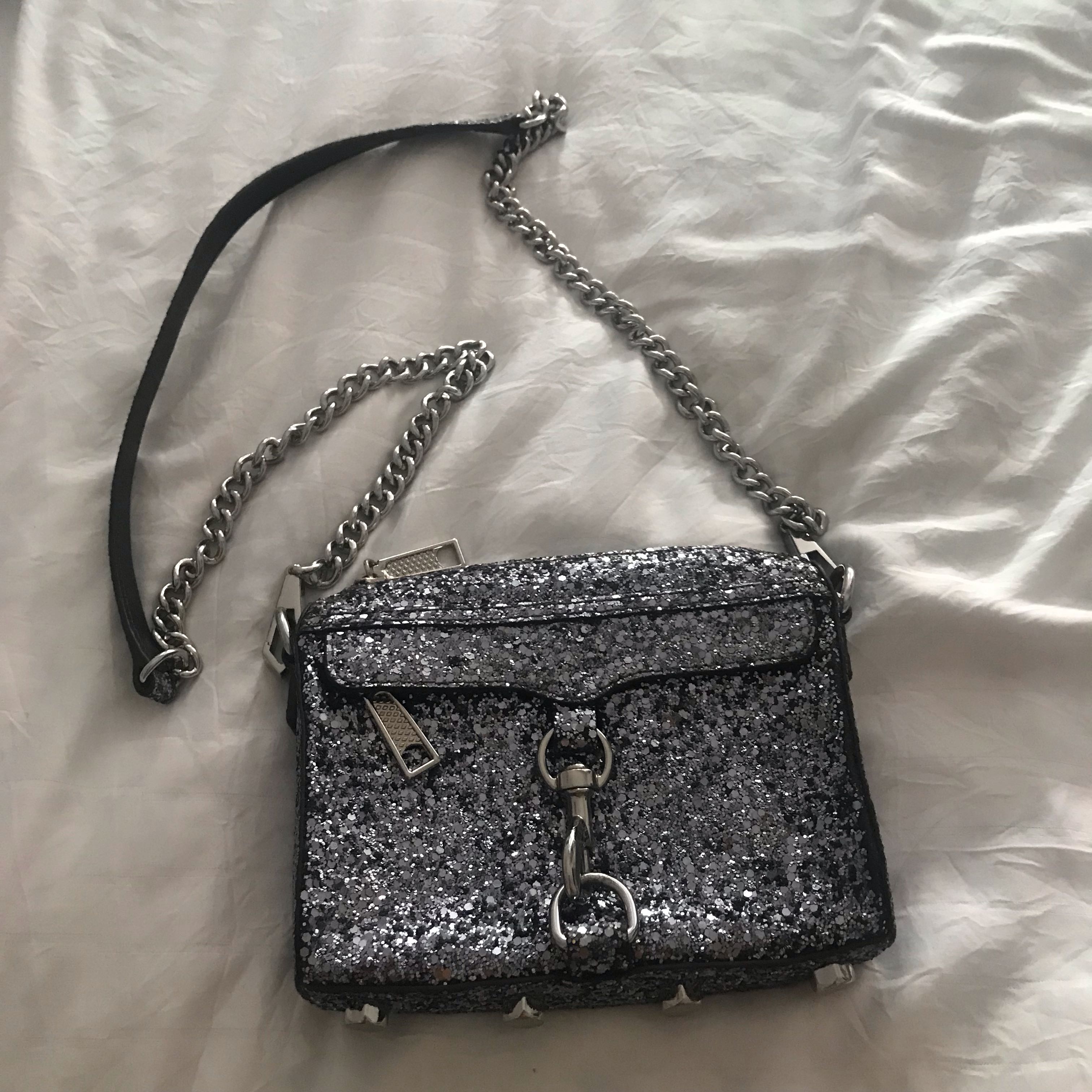 Rebecca minkoff outlet silver crossbody