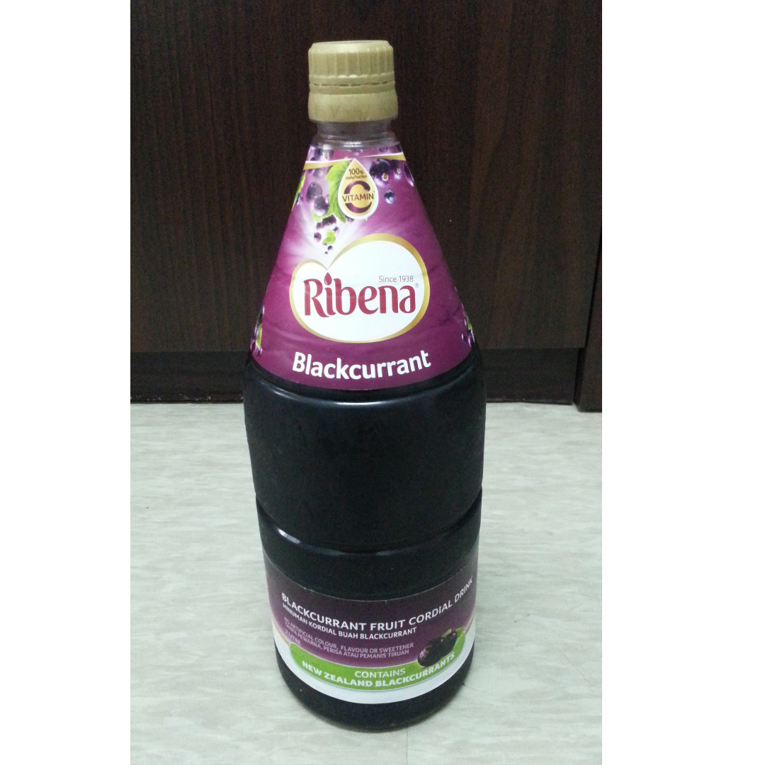 Ribena Blackcurrant Fruit Cordial (2L), Health & Nutrition, Health Supplements, Health Food