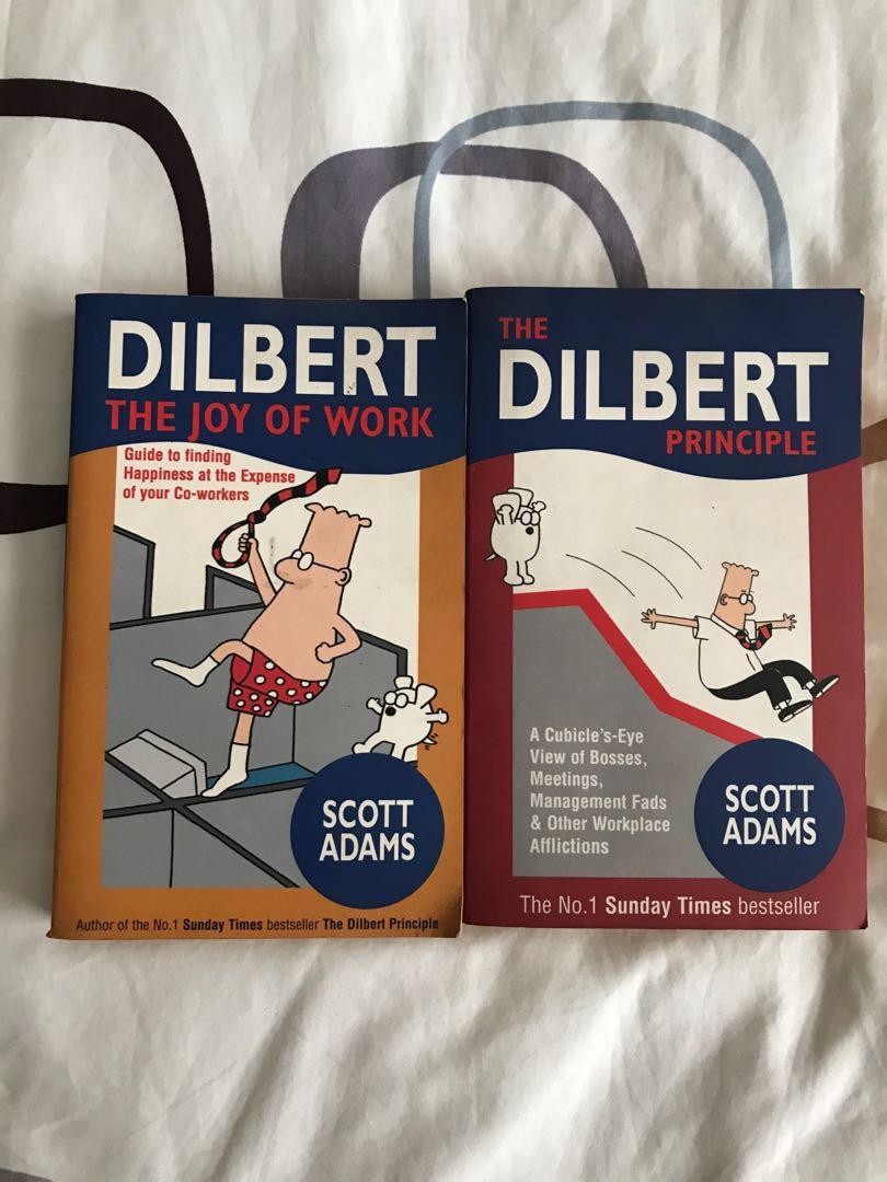Scott Adams Books The Dilbert Principle Dilbert The Joy Of Work Hobbies Toys Books Magazines Fiction Non Fiction On Carousell