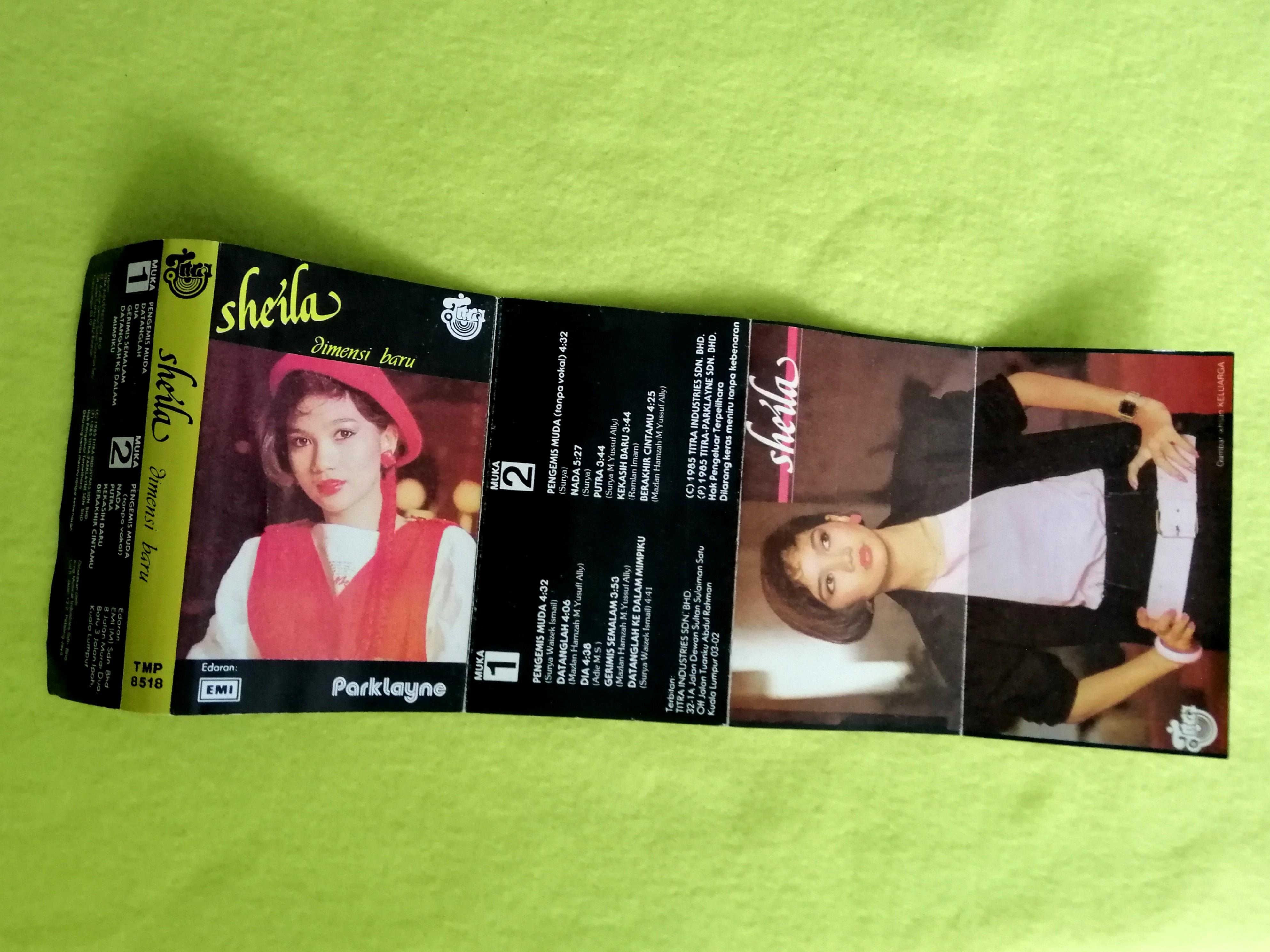 Sheila Majid Dimensi Baru Cassette Tape Not Vinyl Vintage Collectibles Vintage Collectibles On Carousell I'm just a guy who love music :') sing along! sheila majid dimensi baru cassette tape not vinyl