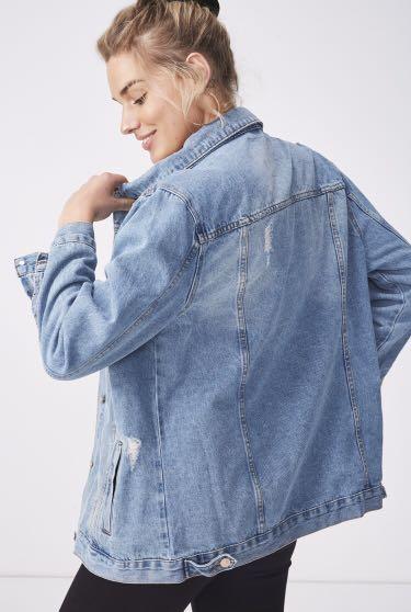 Supre 80s denim jacket sale