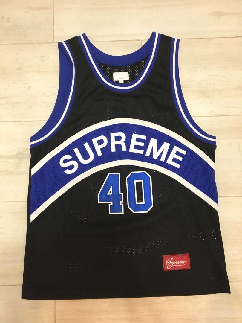 Supreme Basketball Jersey 40 Not Palace Off White Men S Fashion
