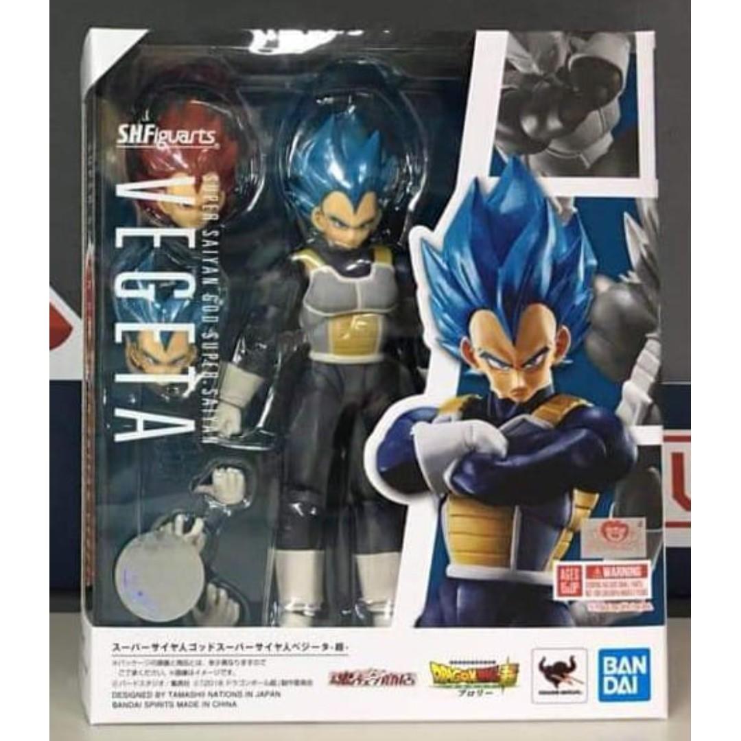 sh figuarts vegeta super saiyan god
