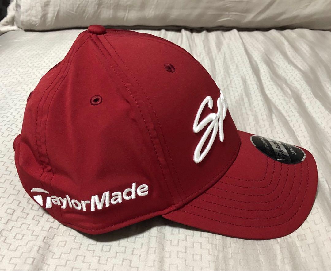 TaylorMade Spider Golf Cap red Sports Equipment Sports