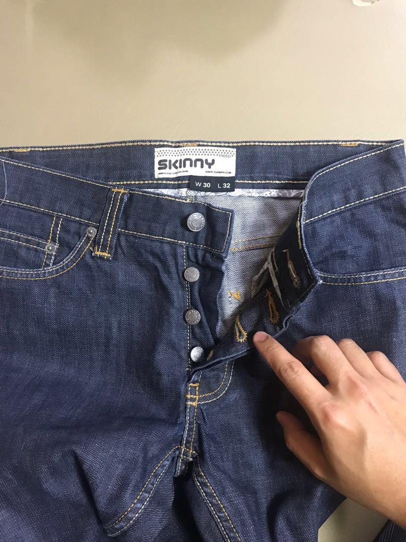Topman Skinny Waxed Jeans. (Category: Jeans) located in Quezon City. Submitted by all_107 (Listing ID 230932478, Image 1). Description: Slim to skinny Size 30 Altered In good condition #topman #zara.
