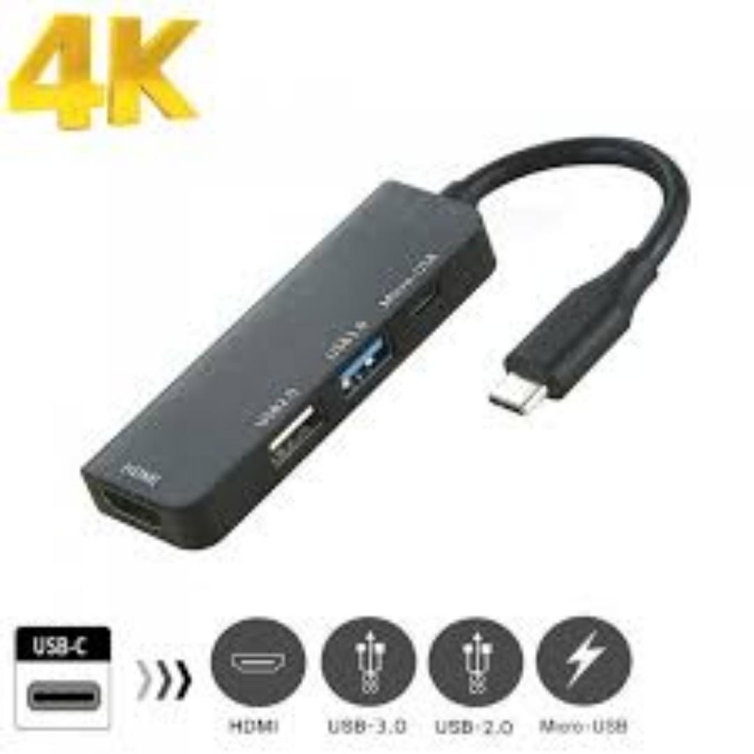 Amazon Com C2g 28864 Usb 3 0 Usb 3 1 Gen 1 Usb C To Usb Micro B Cable Thunderbolt 3 Tablet Chromebook Pixel Samsung Galaxy Tabpro S Lg G6 Macbook 10 Feet 3 04 Meters Black Home Audio Theater