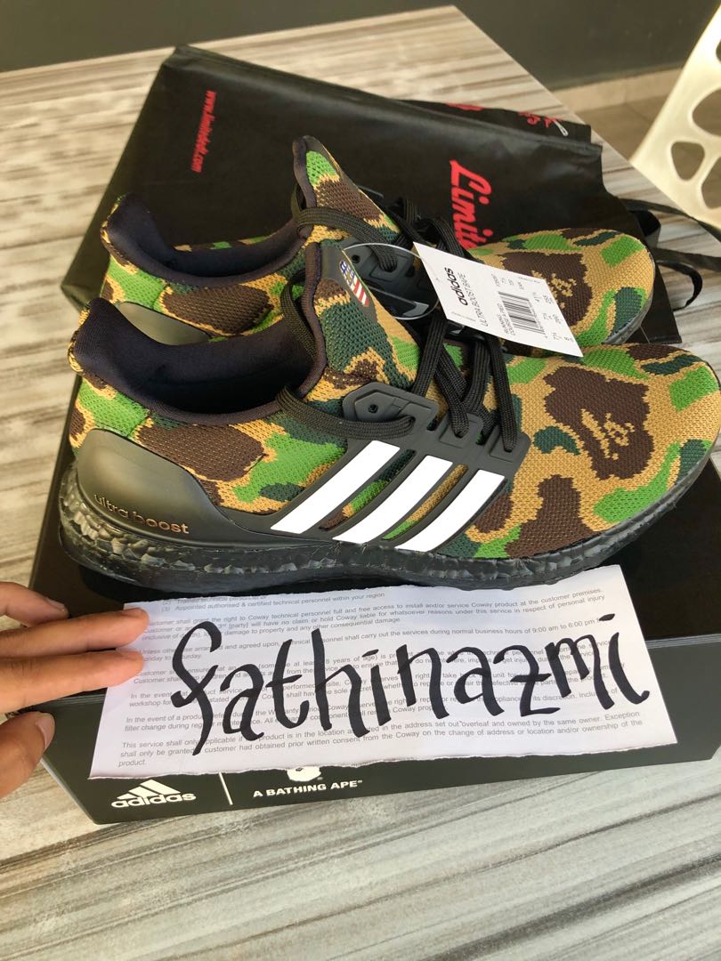 ultraboost x bape