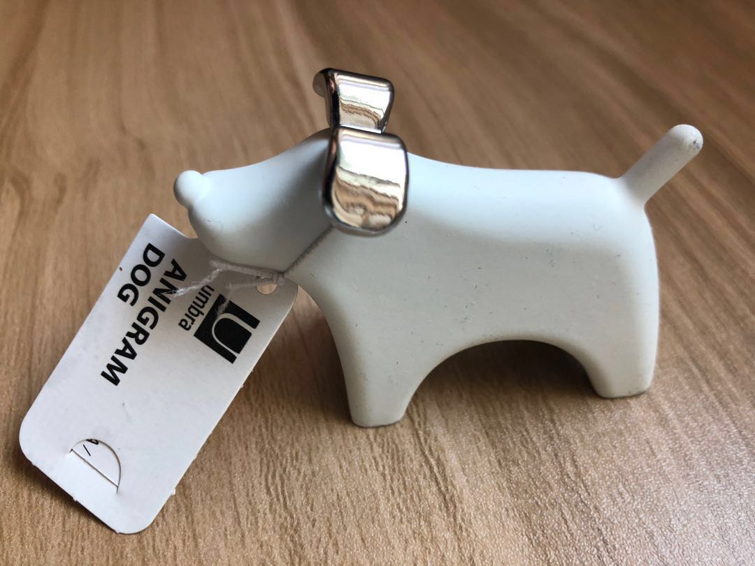 Umbra Anigram Dog ring holder Hobbies Toys Stationery Craft