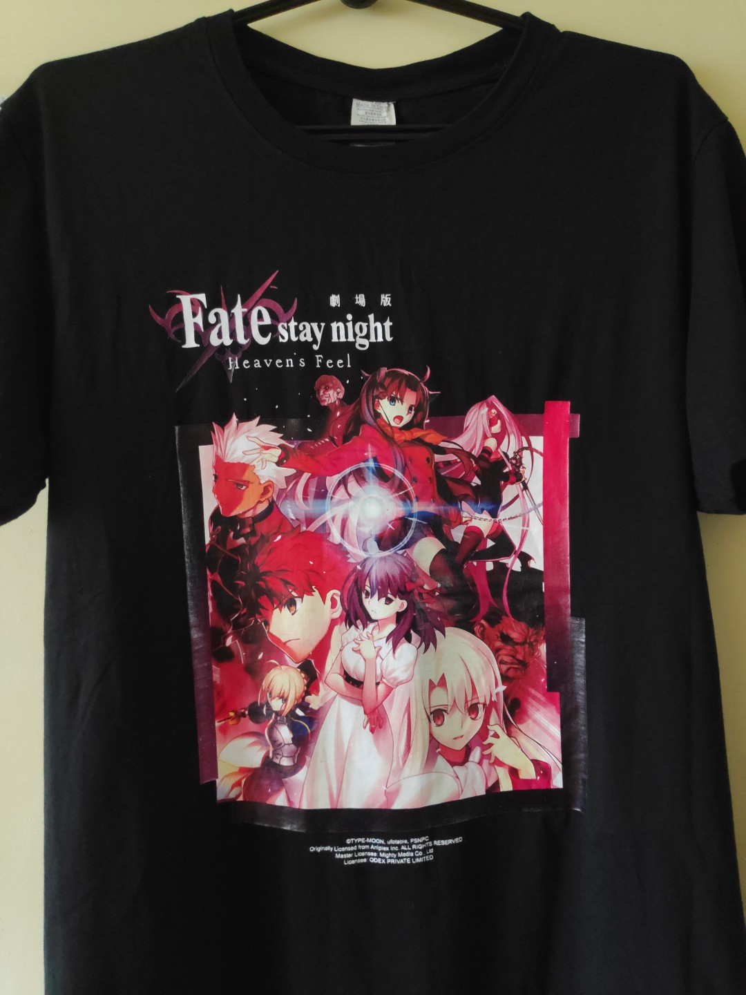 Used Fate Stay Night Heaven S Feel Tee Entertainment J Pop On Carousell
