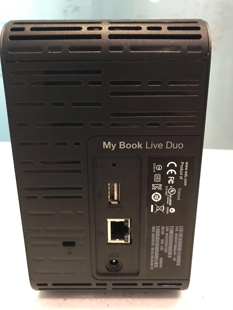 Wd My Book Live Duo No Hdd Electronics Computer Parts Accessories On Carousell
