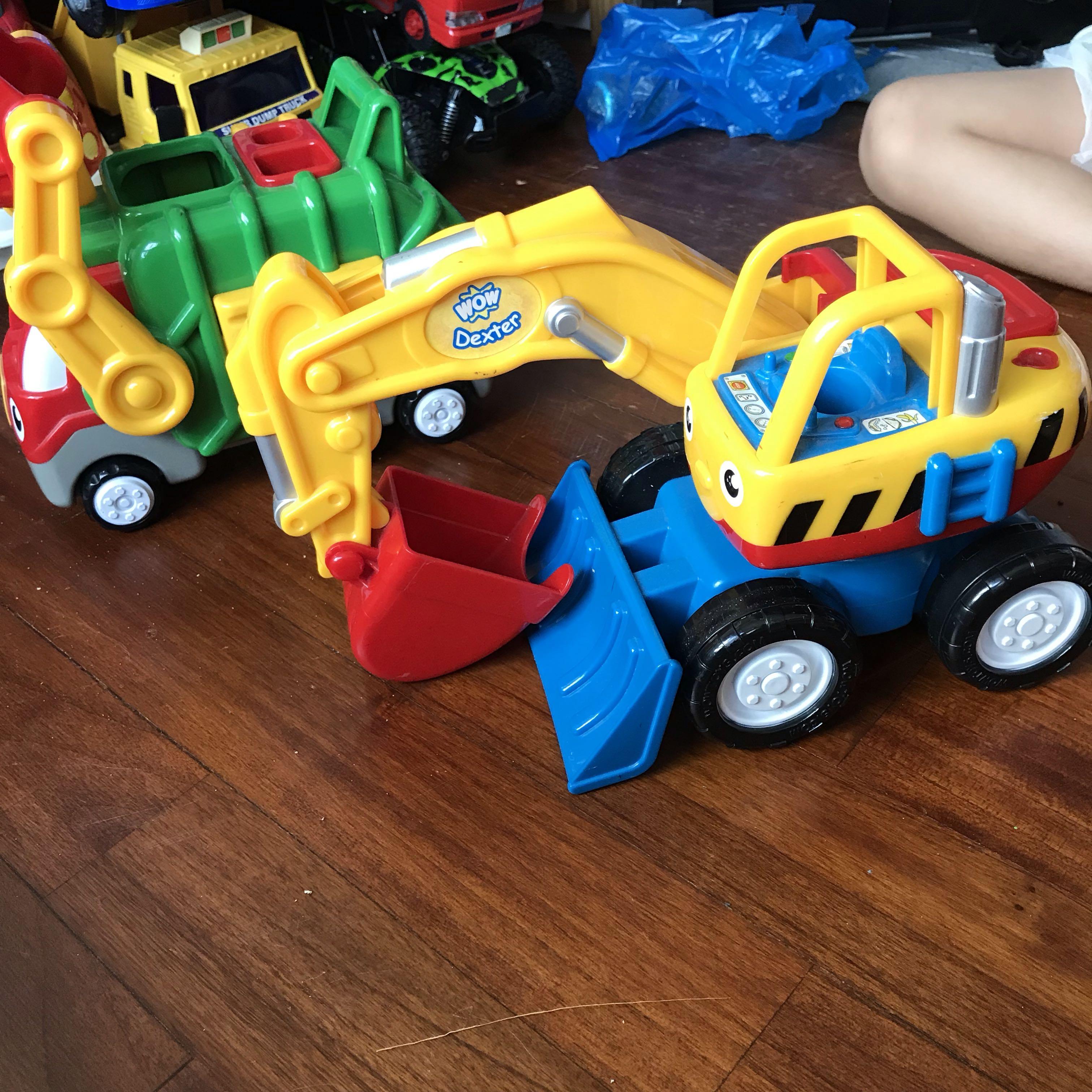 wow toys garbage truck