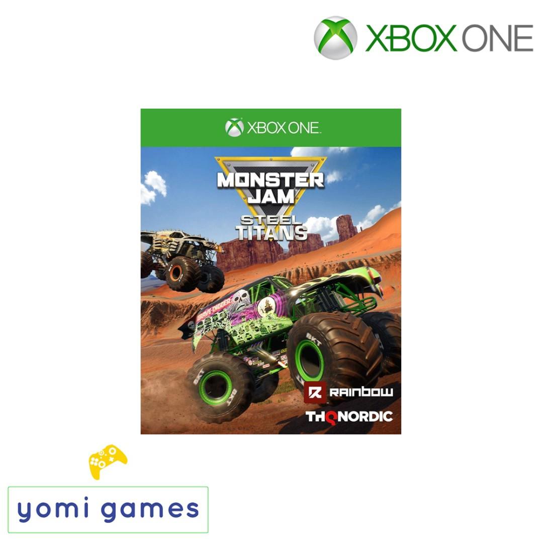 monster jam steel titans xbox one