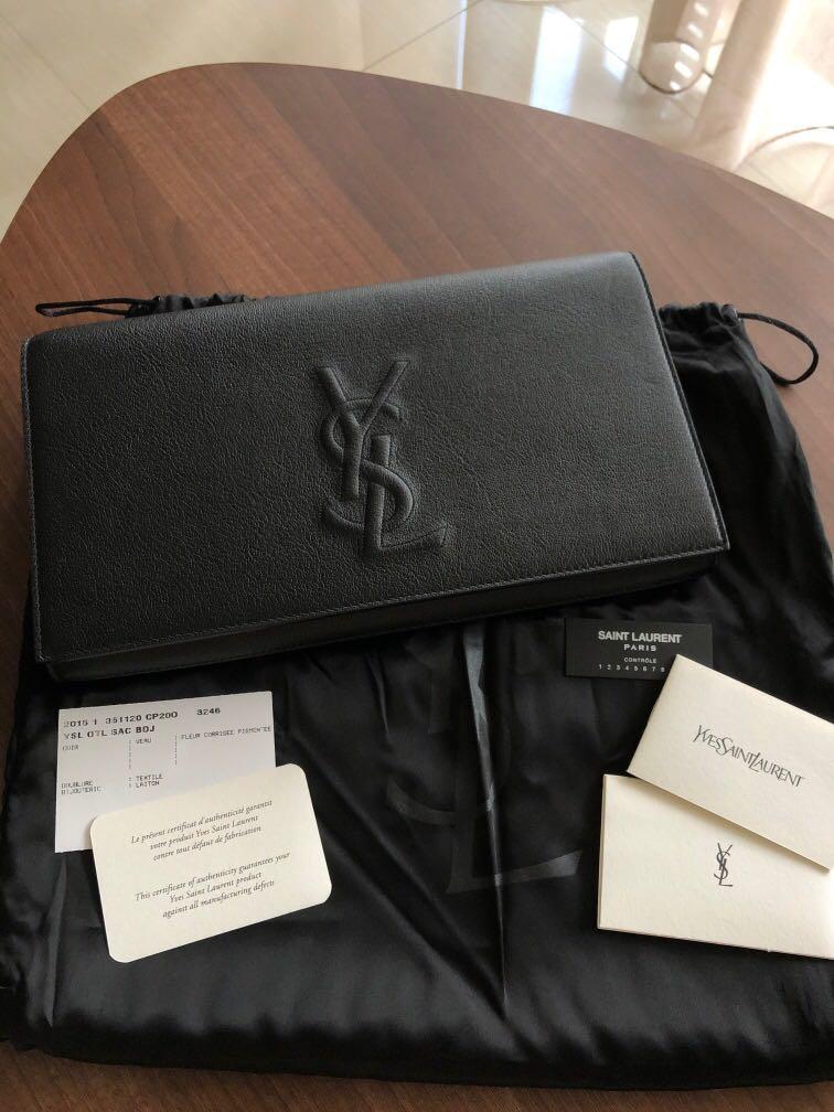 Authenticity card ysl best sale