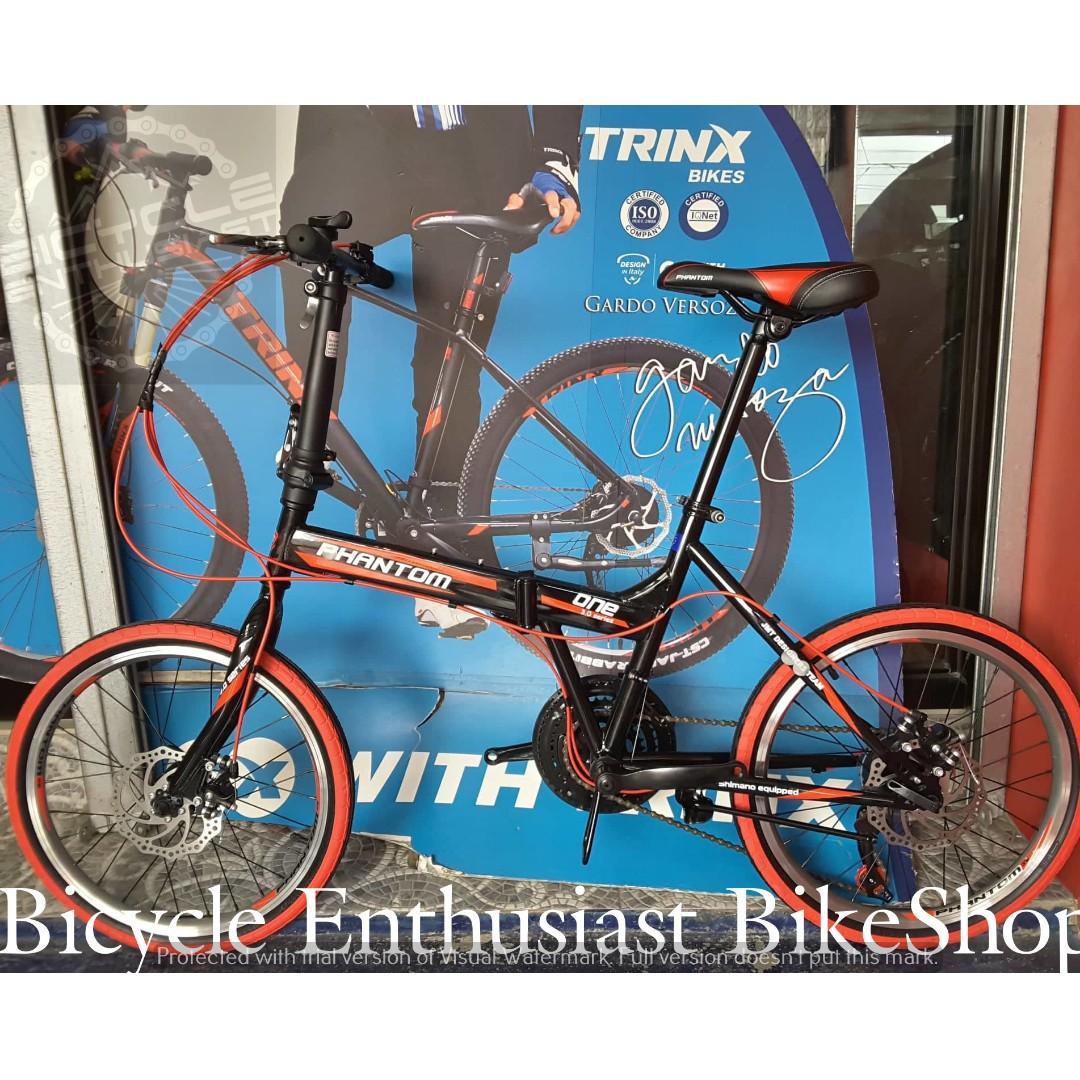 Phantom shop folding bike