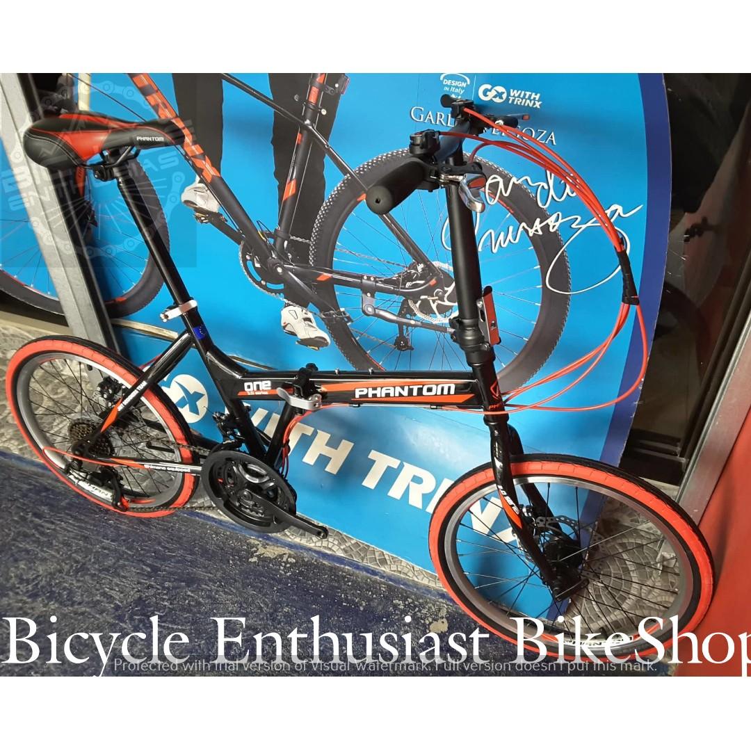 Phantom folding bike clearance