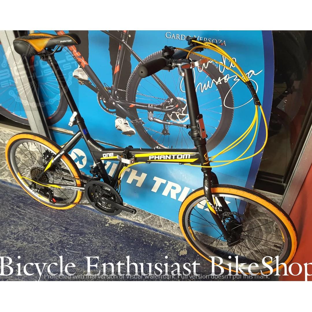 Phantom one folding bike clearance