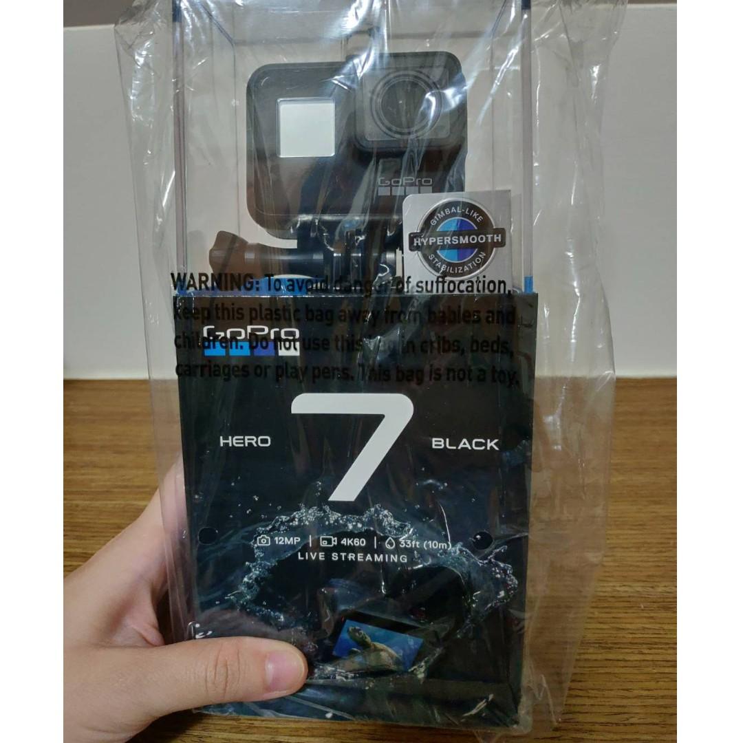 原廠公司貨全新現貨gopro Hero 7 Black 澳洲公司貨全球保固 相機攝影 其他相機在旋轉拍賣