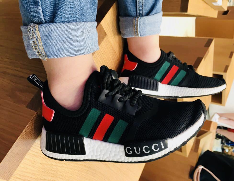 kids nmd black