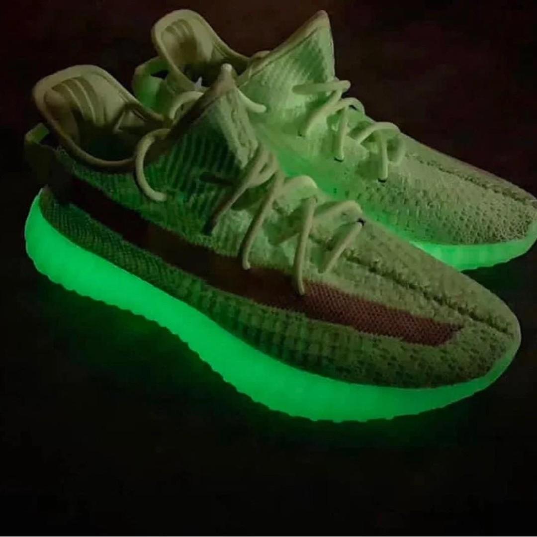 Adidas Yeezy 350 Glow in the Dark GID, Men's Fashion, Footwear, Sneakers on  Carousell